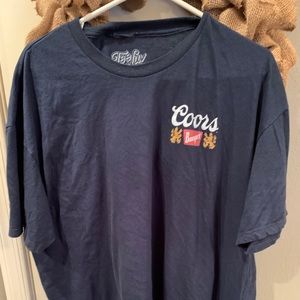 Coors beer shirt